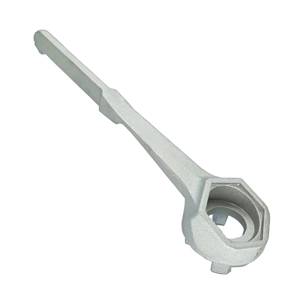 WINTOWIN Aluminum Drum Wrench, Drum Plug Bung Wrench for Opening 10 15 20 30 50 55 Gallon Drum, Fits 2 in and 3/4 in Bung Caps