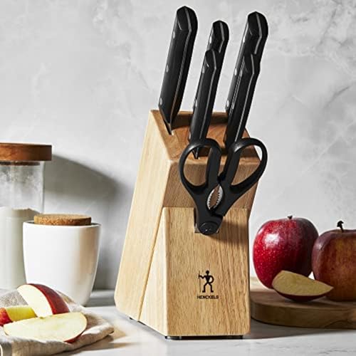 Natural Henckels Dynamic 7-Piece Knife Set - Razor-Sharp German-Engineered Kitchen Cutlery