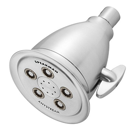 Speakman S-2005-HB-BC Hotel Anystream High Pressure Adjustable Shower Head - Brushed Chrome, 2.5 GPM