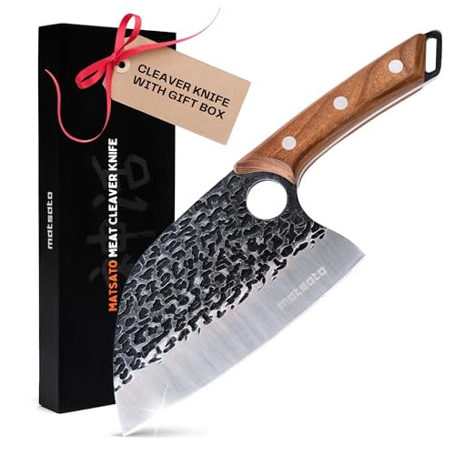 5.8 Inch Cleaver Knife - Japanese Steel Meat & Vegetable Chopping Knife