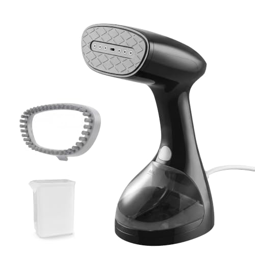 REXYHOME 1400W Handheld Garment Steamer & Iron 2-in-1 for Wrinkle Removal