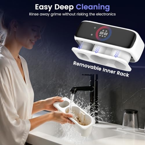 Vatex UV Toothbrush Holder Sanitizer & Dryer - White