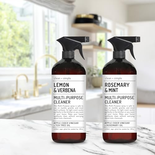 Home & Body Multi-Purpose Natural Surface Cleaner Set of 4 32oz