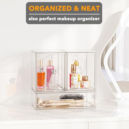 SpaceAid Bottle Storage Organizer Baby - Acrylic Bottles Station