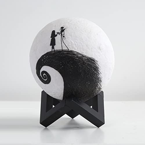 Nightmare Before Christmas LED Mood Light with Jack Skellington – Idea Nuova, Battery Operated (Pack of 1)