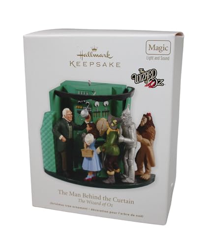 Hallmark 2012 The Man Behind the Curtain Ornament – Wizard of Oz