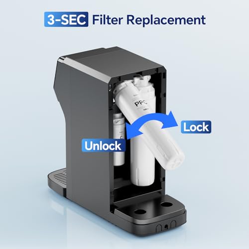 Stokk RT1-PPC Filter Replacement for T1 Countertop Reverse Osmosis System - 6-12 Month Lifespan