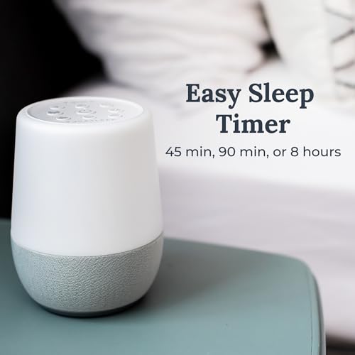 Yogasleep Duet White Noise Sound Machine & Night Light - Bluetooth Sleep Aid for Adults & Babies