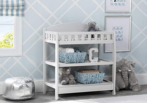 Delta Children Infant Changing Table with Pad - White / Changing Table
