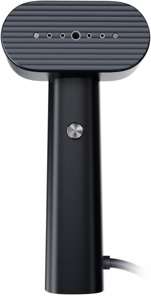 G6 Portable Clothes Steamer - 2-in-1 Travel Iron with 10 Minutes Continuous Steam | Lightweight 0.7lbs, 900W (Black)