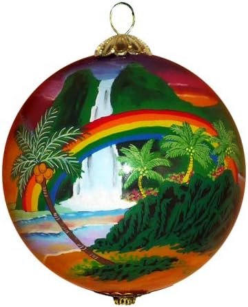 Hawaiian Christmas Ornament - Collectible Romantic Holiday Decor