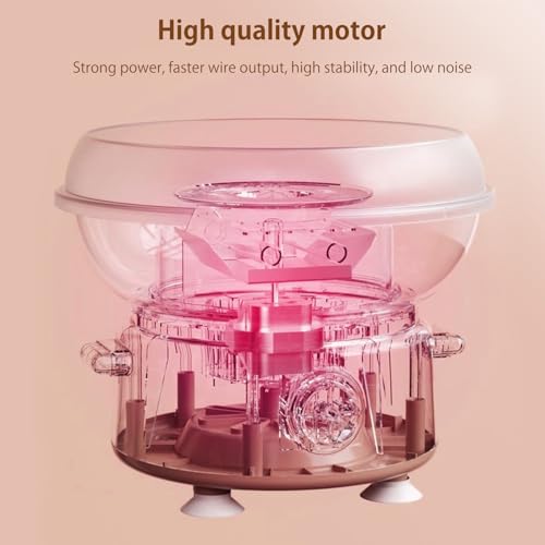 Mini Cotton Candy Machine for Kids & Family with 10 Sticks & Sugar Scoop
