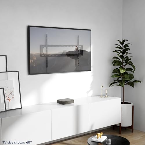 Heavy Duty XXL Fixed TV Wall Mount for Large Screens up to 120 Inches