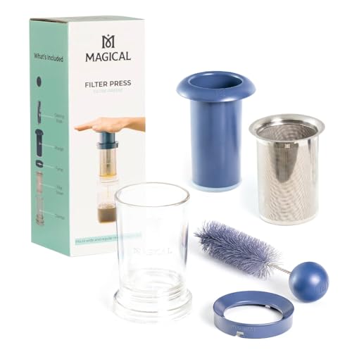Magical Butter Filter Press - BPA-Free Reusable Straining System & Brush - Magical Filter Press