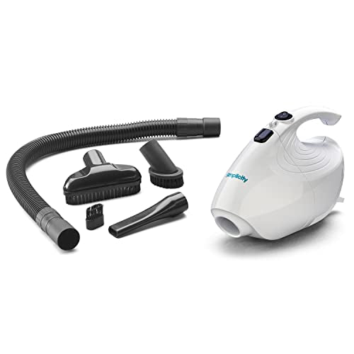 Simplicity Flash Mini Handheld Vacuum Cleaner - Portable Corded Dust Remover
