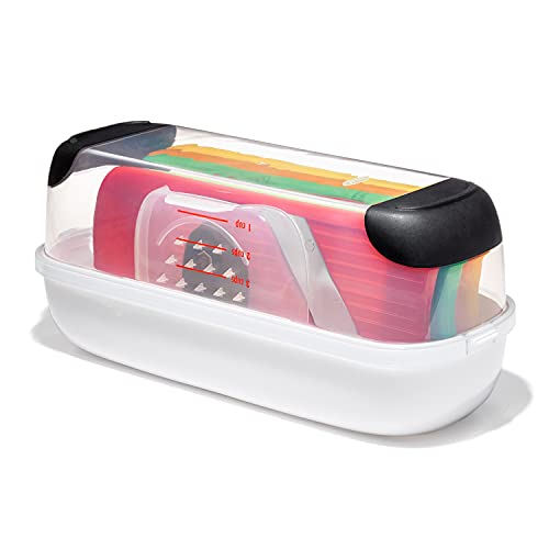 OXO Good Grips Complete Grate and Slice Set with Safety Food Holder
