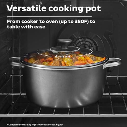 Instant Pot 7.5 Qt Multi-Cooker with 4 Cooking Functions – Slow, Sauté, Steam & Warm