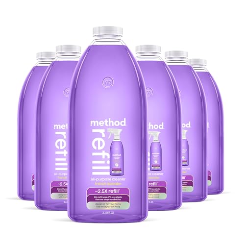 method All-Purpose Cleaner Refill, French Lavender, 68 fl oz, 6 pack