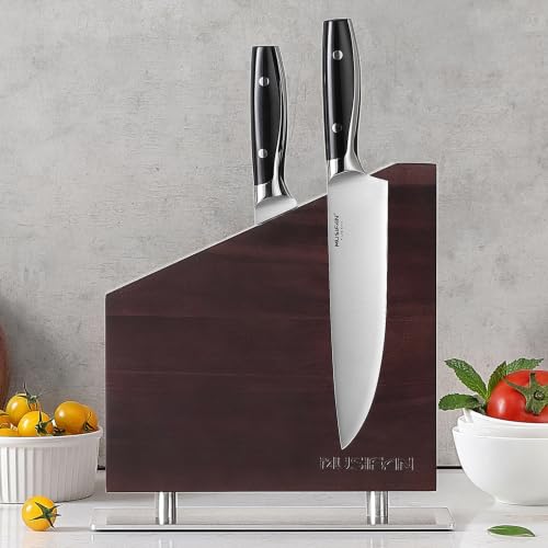 Magnetic Knife Block Without Knives - Universal Large Organizer with Strong Magnets - One Size Fits All / Hypotenuse