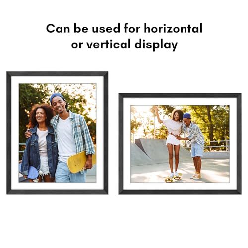 Americanflat 26x32 Poster Frame - Black, Matched to 22x28 Photos