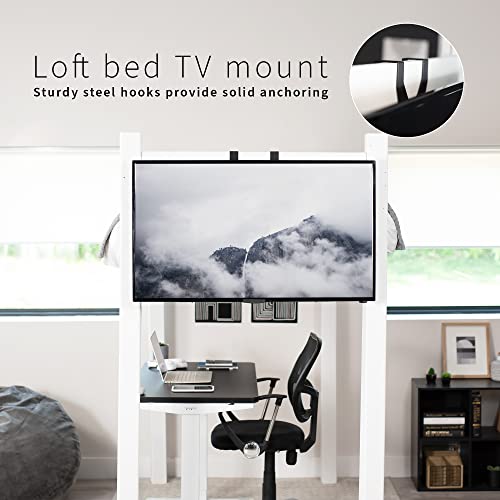 TV Wall Mount for 24-55 Inch Flat and Curved Screens - Adjustable Height