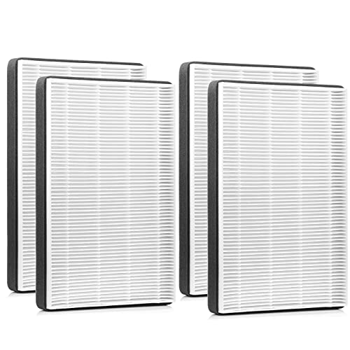 4 Pack F2 A2 Air Purifier Filter Replacement Compatible with Filtrete Models