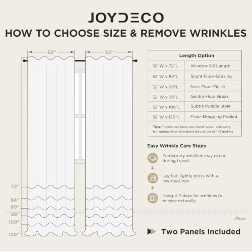 Blackout Curtains 96 Inch Long - 2 Panel White Thermal Insulated Drapes with Rod Pocket & Back Tabs - Pure White, 52" W x 96" L - Variation: Rod Pocket | Pure White / 52" W x 96" L