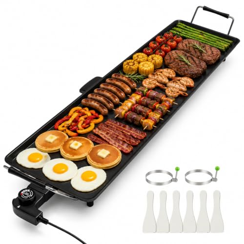 DORTALA 35-Inch Large Electric Griddle 2000W Nonstick Flat Top Cooker
