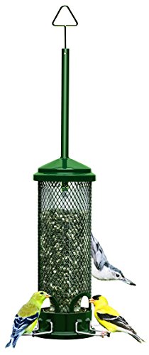 Mini Squirrel-Proof Bird Feeder - 1 Pack, Seed Saver, Compact Design