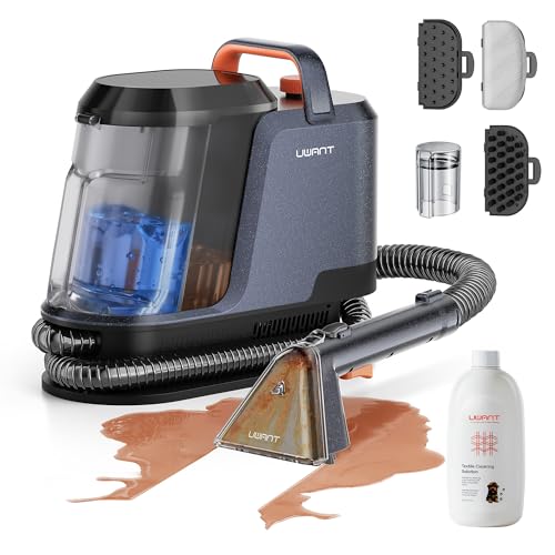 Uwant Blue-Margaret Portable Carpet & Upholstery Cleaner 18Kpa 2-in-1 Water Tank