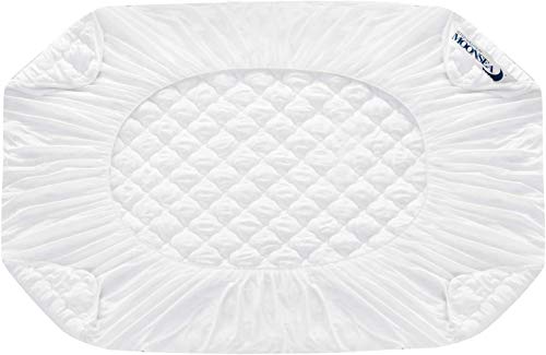 King Size Air Mattress Cover, Thick Quilted Mattress Topper King, Super Soft Breathable and Noiseless Down Alternative Fiber Pillow Top Mattress Pad with Deep Pocket Fits Up to 23 Inch Mattress