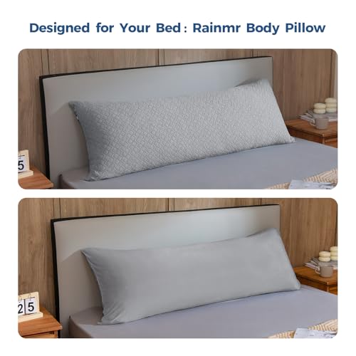 Rainmr Thick Memory Foam Body Pillow - Full Pillows for Side Sleeper