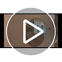 30 Inch Black Round Wall Mirror - Matte Framed Bathroom Mirror with Two Mounting Holes