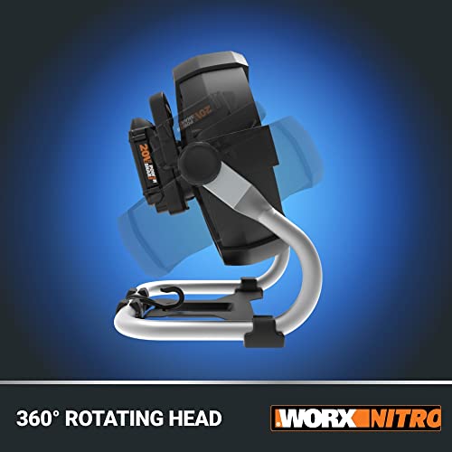 Cordless Work Fan with Ready Charge - 20V Compact Portable Ventilator WX095L