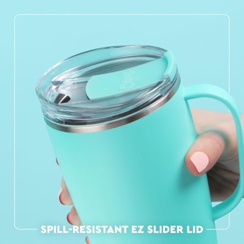 Swig Life 18oz Travel Mug with Handle & Lid - Mr Claus Edition