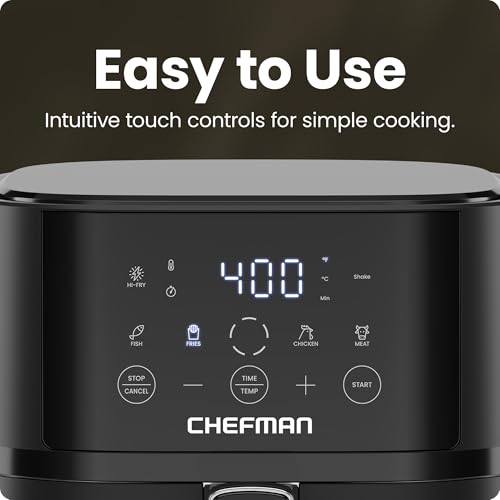 Chefman 4 Quart Compact Air Fryer No Window - Crispy & Healthy Cooking