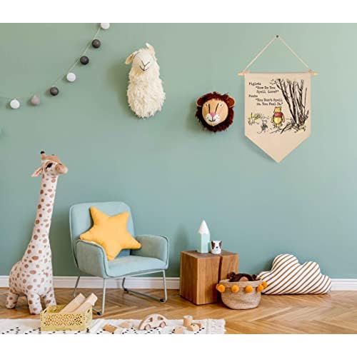 How Do You Spell Love-Christmas Birthday Party Bunting-Baby Gift Shower-Wall Flag Decor Gift-Banner Sign present for Nursery Bedroom Playroom Front Door