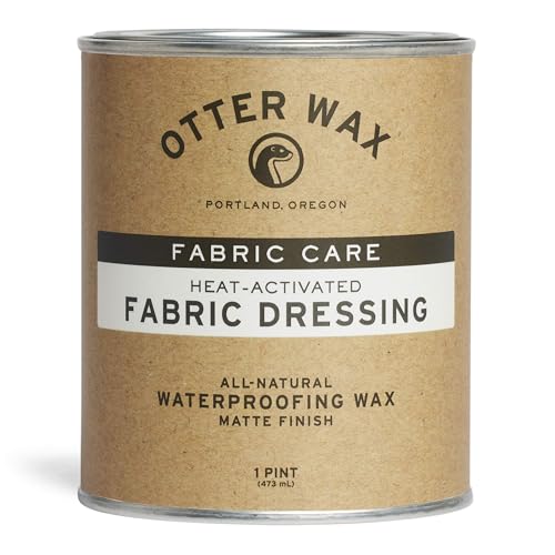 Heat-Activated Waterproofing Fabric Dressing - 16 Ounce Beeswax Protectant for Jackets & Rain Gear - All-Natural, PFAS-Free, Made in USA