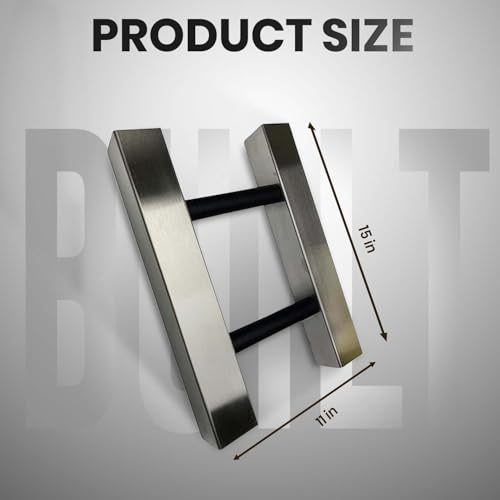 Heavy-Duty Stainless Steel Espresso Grounds Knock Chute for Slim Jim Trash Can