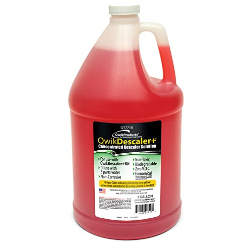 QwikDescaler+ 1 Gal Tankless Water Heater Descaling Solution with Indicator