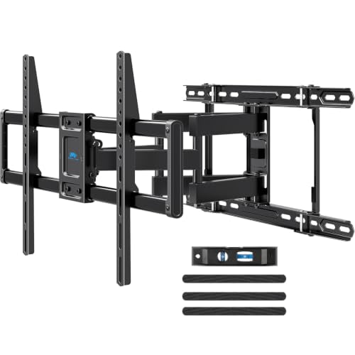 Full Motion TV Wall Mount for 42-84 Inch TVs - 24 Inch Studs, Tilt & Swivel
