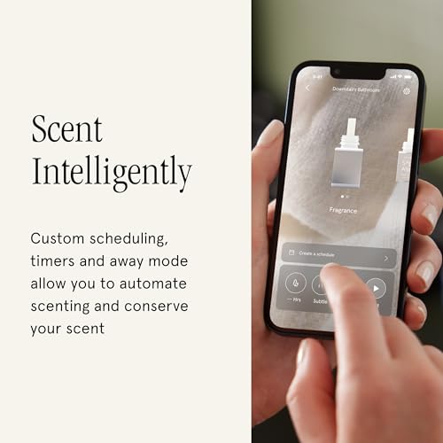 Pura Plus Smart Home Fragrance Diffuser - Large Space, App-Controlled, White
