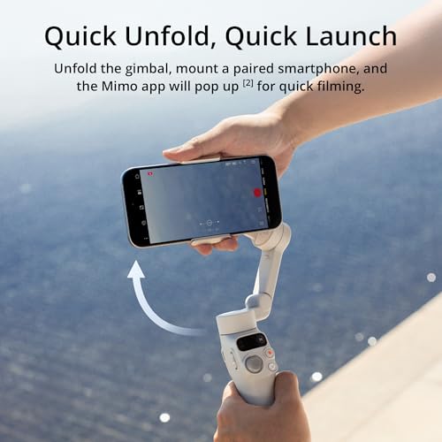 DJI Osmo Mobile 7 Gimbal Stabilizer for iPhone & Android, 3-Axis Smartphone Stabilizer