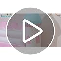 Lewondr Pink Castle Toddler Inflatable Bed with Electric Air Pump - Girl's Play & Sleep Bed, 3D Castle Headboard, Safe & Quick Inflate