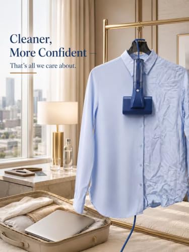 NxUoo G10 Portable Travel Handheld Garment Steamer - Blue