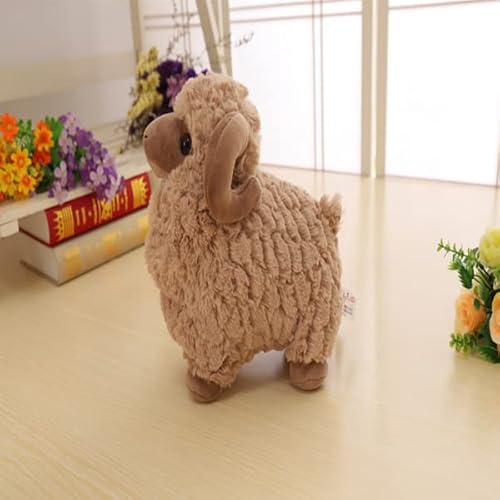 15" Soft Cute Alpaca Plush Toy Animal Pillow Plush Sheep Stuffed Soft Pillow Doll Toys for Kids Birthday Christmas and Other Holidays