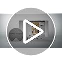 28-Inch Plastic Lazy Susan for Corner Cabinets - Almond, 2-Tier Pie-Cut Design
