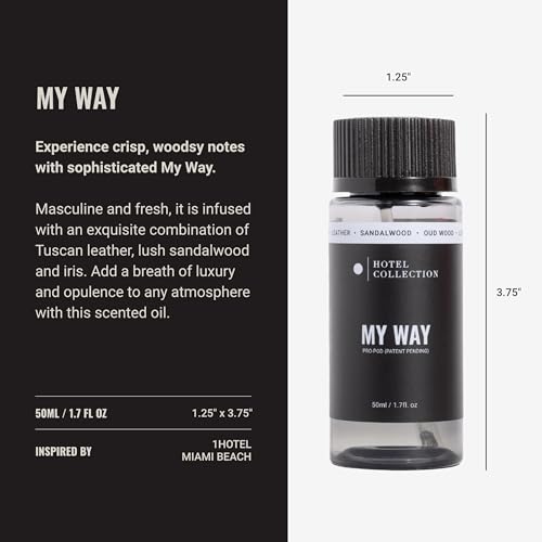 Hotel Collection My Way Pro-Pod Fragrance Oil 50mL for Diffusers - 1.7 Fl Oz, Pack of 1