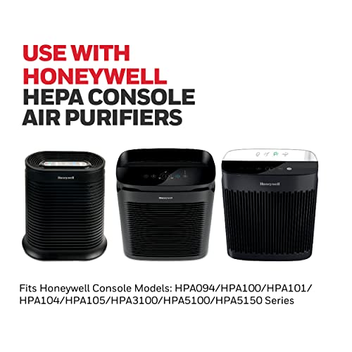 Honeywell HEPA Air Purifier Filter Kit - 1 R HEPA + 4 Pre-Filters - Compatible with HPA200 & HPA5100 Series