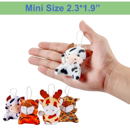 120 Pack Mini Plush Animal Toys Set - Party Favors & Decorations - Variation of THIS listing